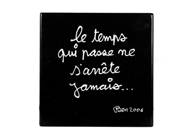 Le temps qui passe ne s'arrête jamais [Time passes and never stops] - Ben Benjamin