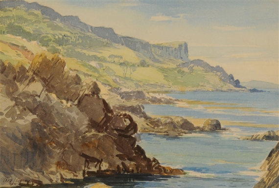 Fair Head and Murlough Bar by Theodore James Gracey