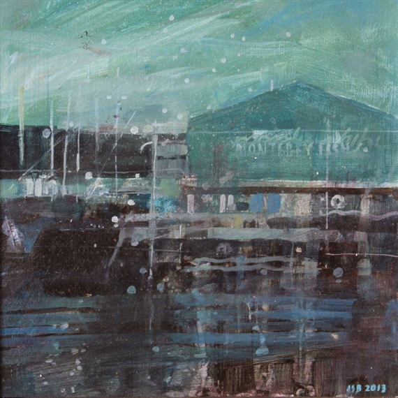 Fishing Boat in the Docks by Julian Sutherland-Beatson