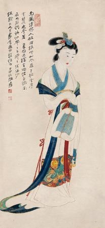 traditional chinese paintings of women