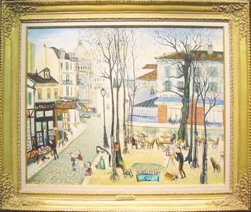 Montmartre by Jean Raffy le Persan, 1952