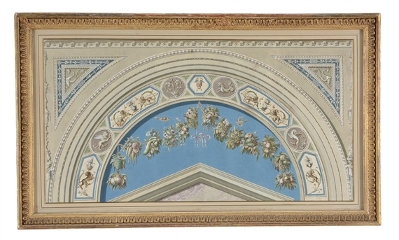 Raffaello Sanzio | 2 Works: Arch Designs for the Seconda Parte of ...