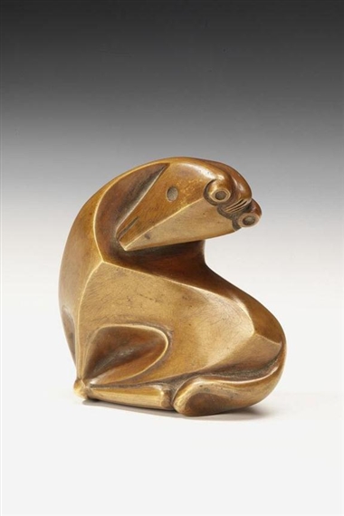 Zeichen eines Pferdes by Ewald Mataré, 1945