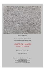 Jacob el Hanani: The Art of the Line - Sammer Gallery