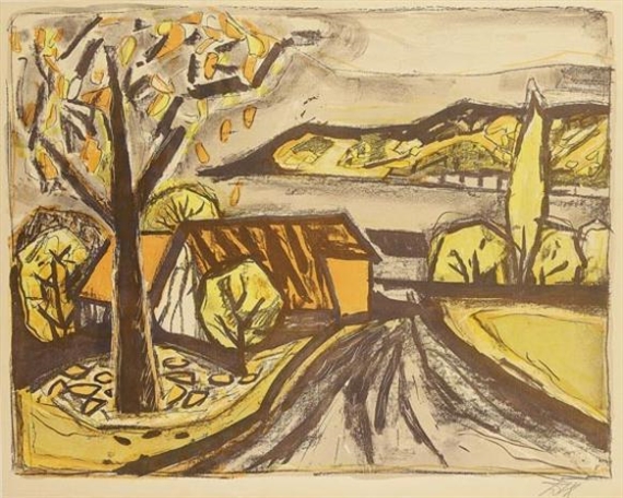 Hemmenhofen by Otto Dix, 1954