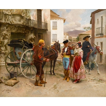 THE MORNING OUTING - Jules Worms