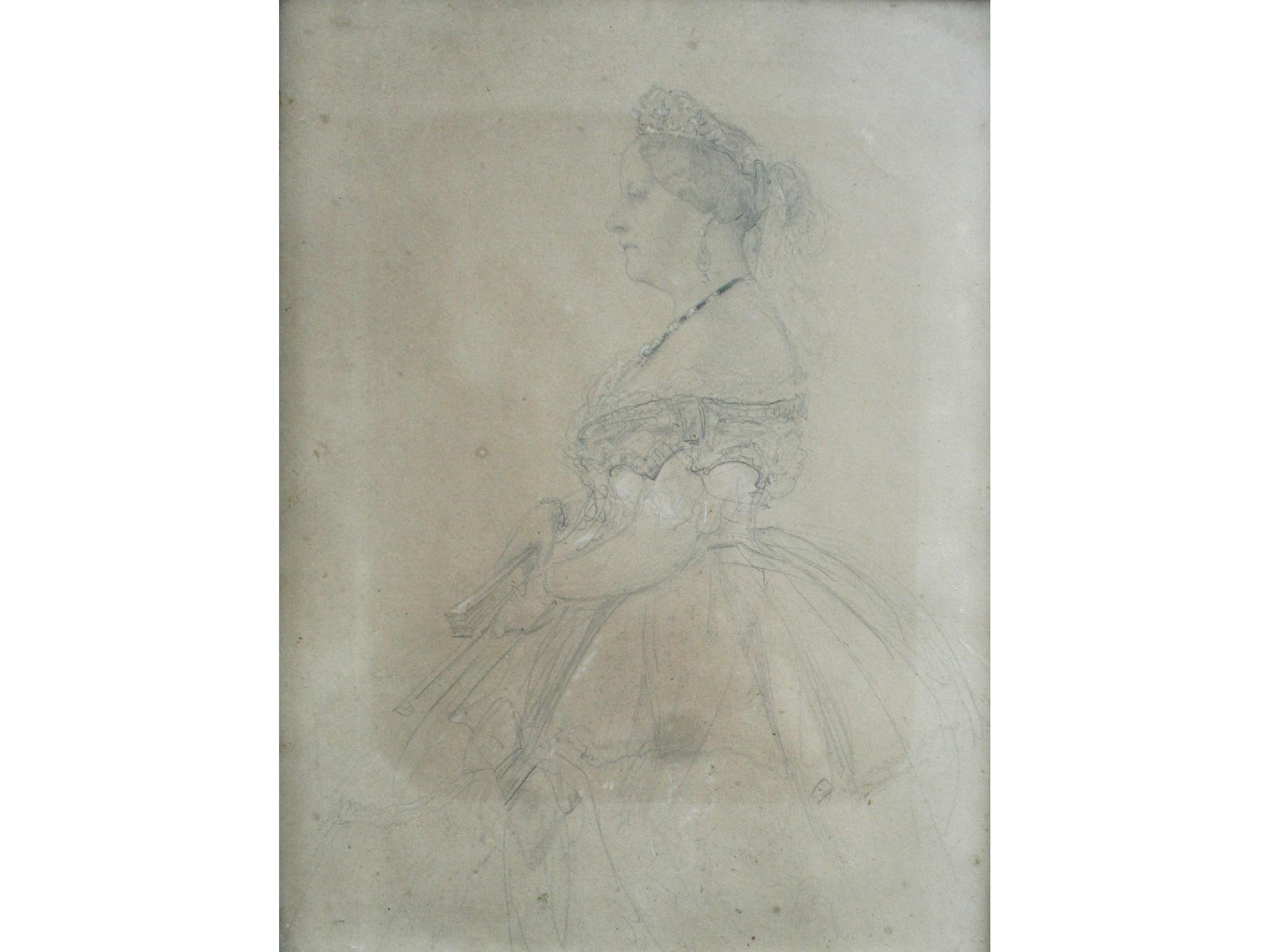 Portrait of a Lady by Franz Xaver Winterhalter