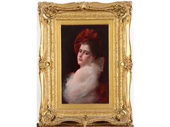 An Alluring Glance - George L. Seymour