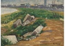 Landscape by Usaburo Ihara