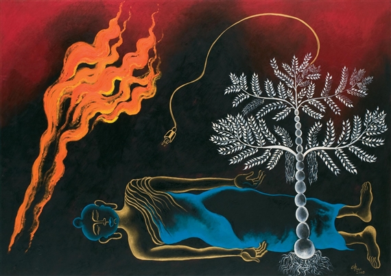 Arpana Caur | Tree Of Suffering Tree Of Enlightenment (2004) | MutualArt