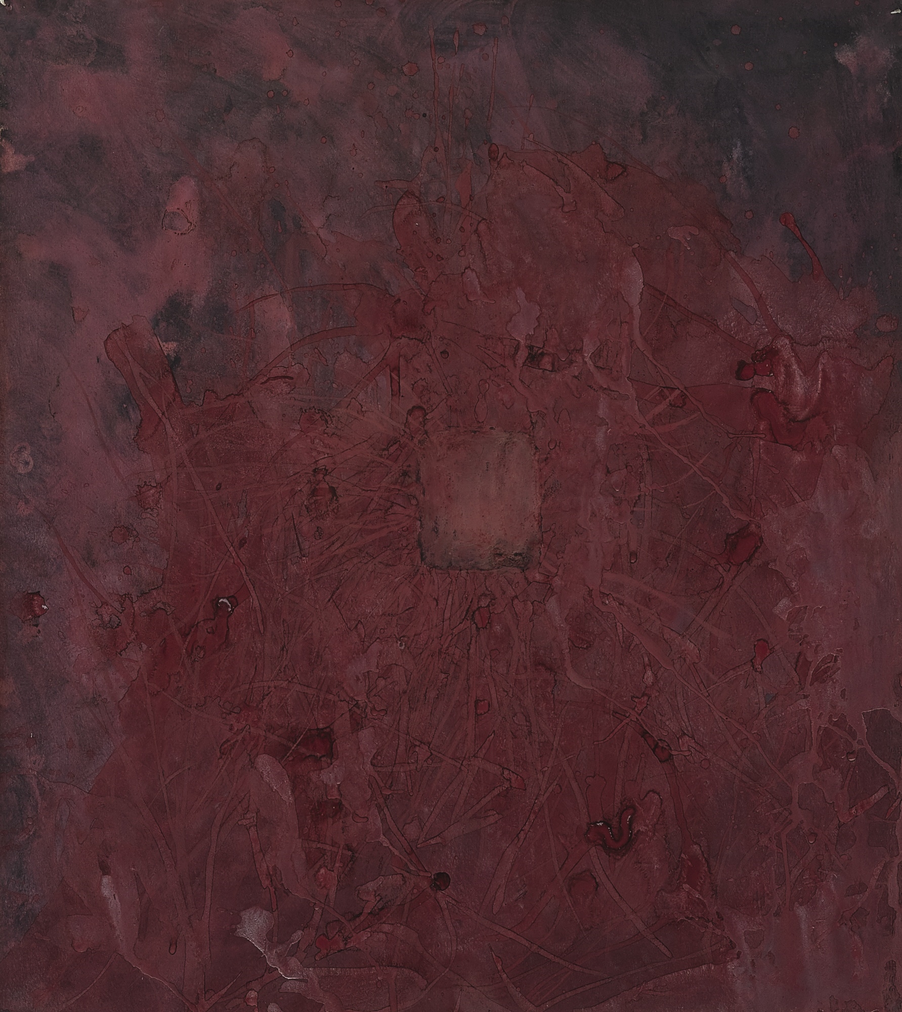 Artwork by Anish Kapoor, UNTITLED, Made of gouache and watercolour on paper