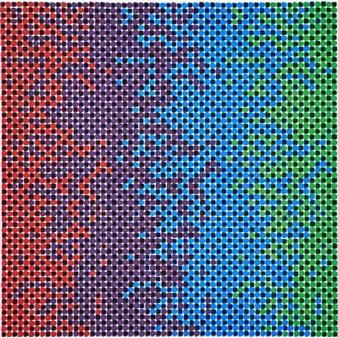 Alternating Negatives (RVBG) on the Metamorphosing of Red, Violet, Blue, Green - David Roth