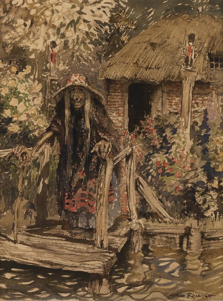Arthur Rackham | The Woman Who Knew Magic (1932) | MutualArt