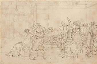 The Death of Socrates - Jacques-Louis David