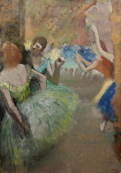 Scène de ballet by Edgar Degas, 1885