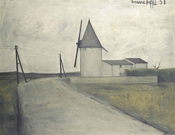 Bernard Buffet | Le bar du Liberty's (1950) | MutualArt