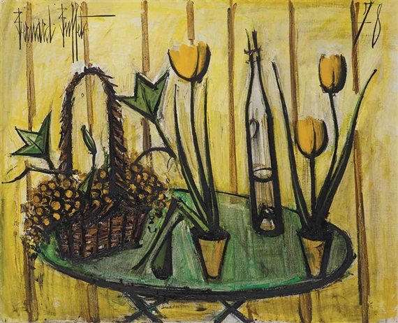 Bernard Buffet | Le bar du Liberty's (1950) | MutualArt