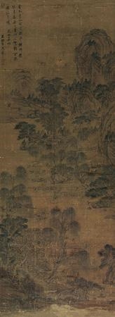 Artwork by Wang Hui, Untitled, Made of ink and color on silk