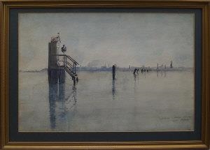 Canal de Venise a Maistre - Ernest Constant Simon