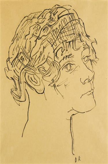 BILDNIS NELL WALDEN (PORTRAIT OF NELL WALDEN) by Oskar Kokoschka, 1916