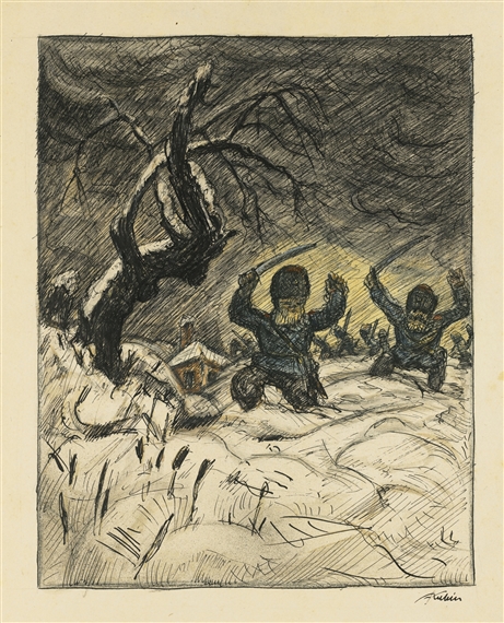 EPISODE by Alfred Kubin, circa 1914-1915