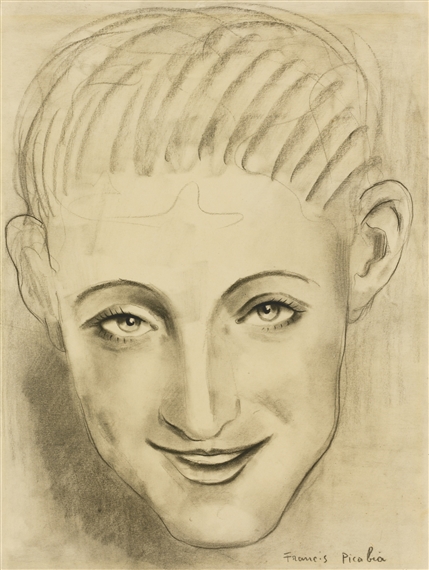 PORTRAIT D'HOMME by Francis Picabia, circa 1940-1942