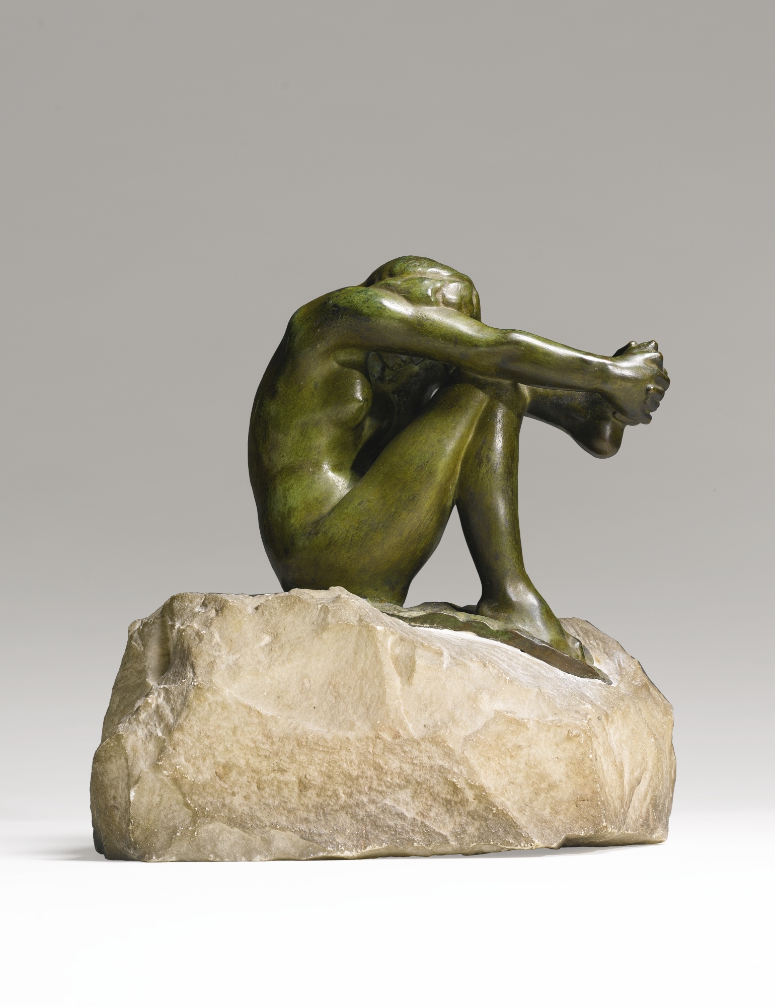 Auguste Rodin | DÉSESPOIR, GRAND MODÈLE (VERSION AVEC BASE DÉCOUPÉE SUR ...