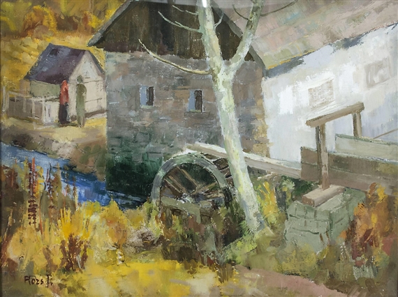 Water mill by János Rozs
