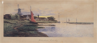 Dutch fishing village - Alexander Küster