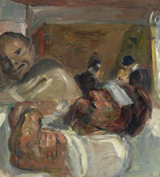 Idioten by Max Beckmann, 1913