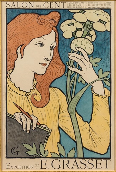 Salon des cent/Exposition Grasset by Eugène Grasset, 1894