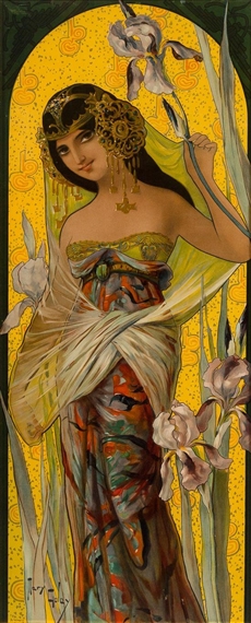 Maiden with Scarf by Mary Golay