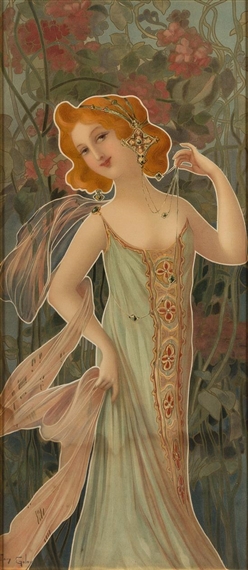 Woman in Dress by Mary Golay