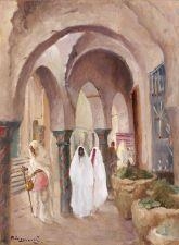 Rue de la medina, Tunis by Maurice Bismouth