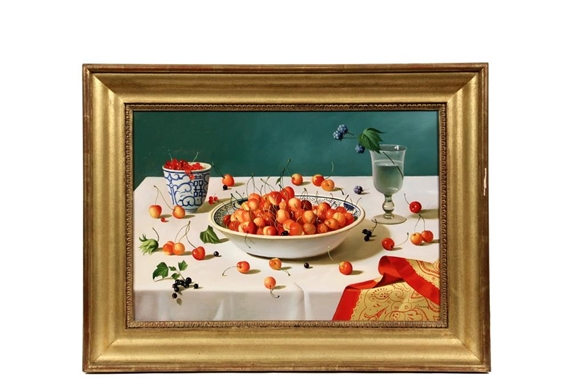 Cerises II by Fernand Renard