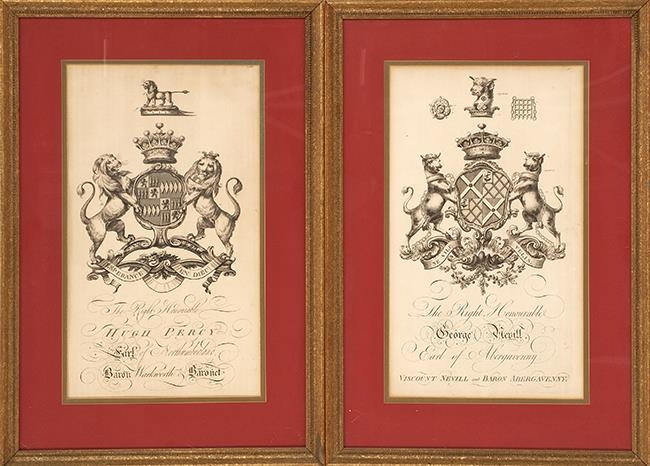 Joseph Edmandson | the coats of arms for George Nevil and Hugh Percy ...