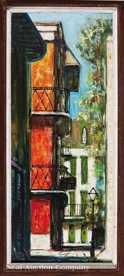 French Quarter Balconies by Dell Weller