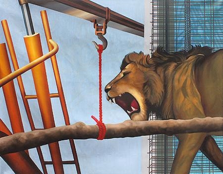 Artwork by Ram Bali Chauhan, Untitled, Made of Acrylic on canvas