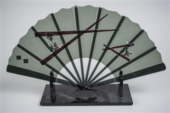 Modern Glass Fan - F. L. Munro