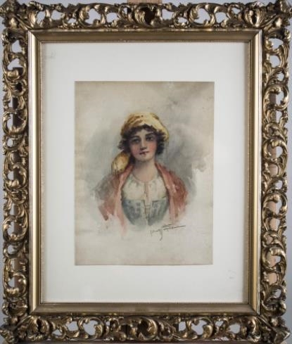 Portrait of a Young Lady - Lillian M. Furniss