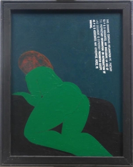 2 Works: A Girl on a Couch - Paul Dillon