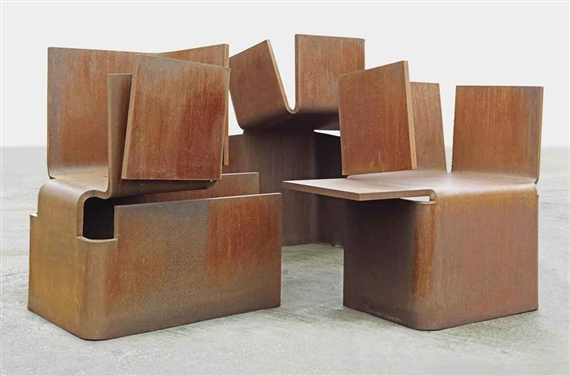 Buscando la luz III (Looking for the light III) by Eduardo Chillida, 2000