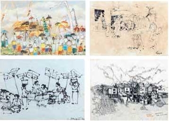 4 Works: Ngaben, Pasar & Kota - Sipin Lim