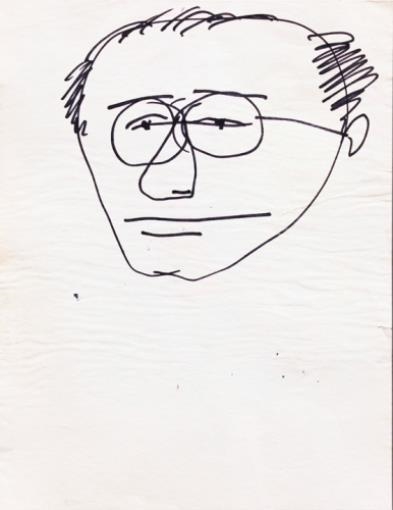Self-portrait by Fernando Zóbel