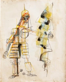 Knight with Standard - Fernando Zóbel
