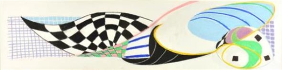 Mostly Mozart II by Susan Crile, 1985