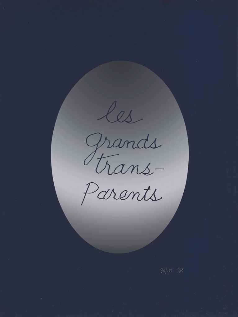 Man Ray | Les grands trans-Parents, from Mirrors of the Mind (1975 ...