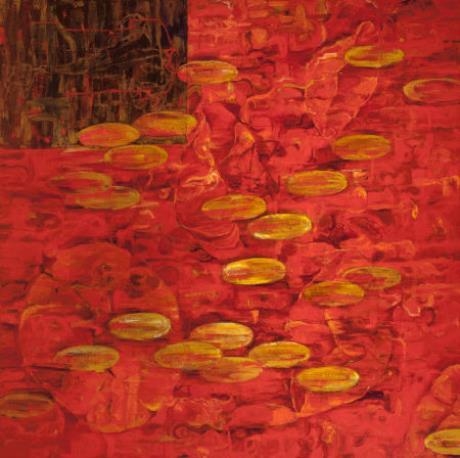 Artwork by Sydney Yeager, Conduit, Made of Oil on canvas