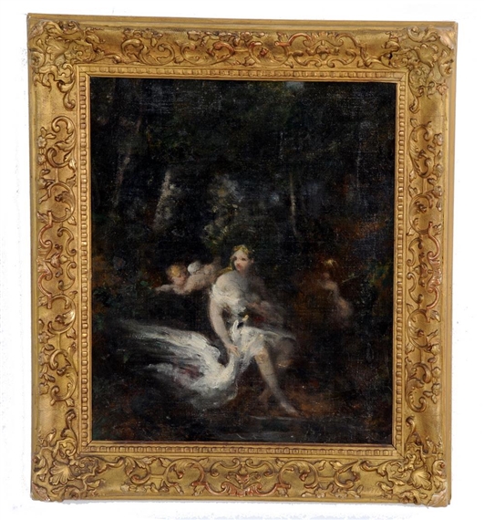 LEDA & THE SWAN by Marie-Abraham Rosalbin de Buncey