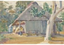 Landscape by Ryoka Kawakami, 1919